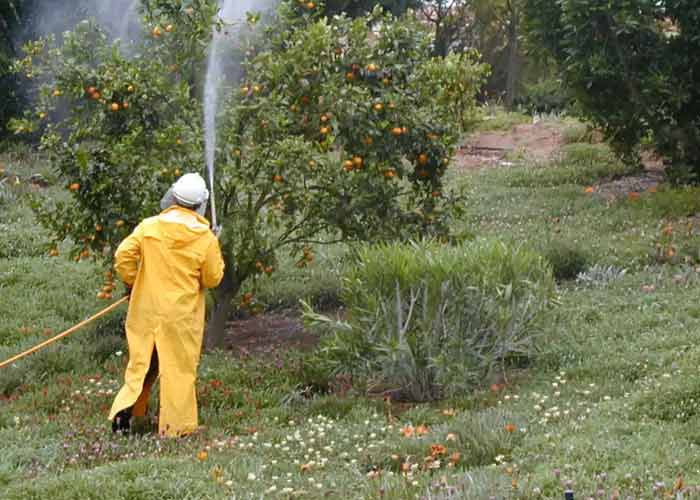 سمپاشی با سم انویدور