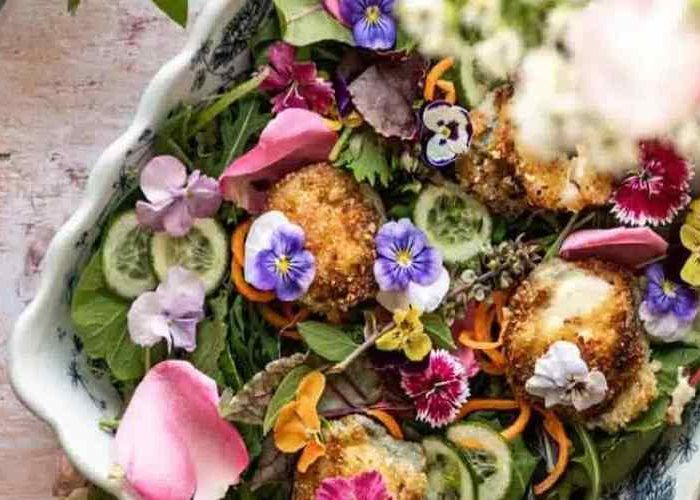 انواع گل های خوراکی